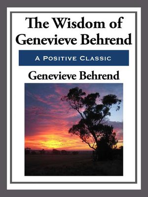 cover image of The Wisdom of Genevieve Behrend